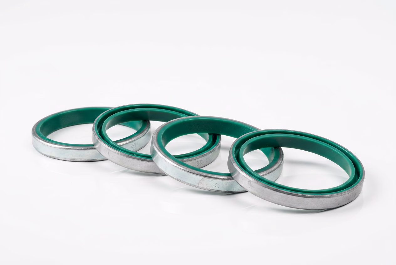 Bucha de Bronze e Anel Raspador para Cabeçote Harvester 370E