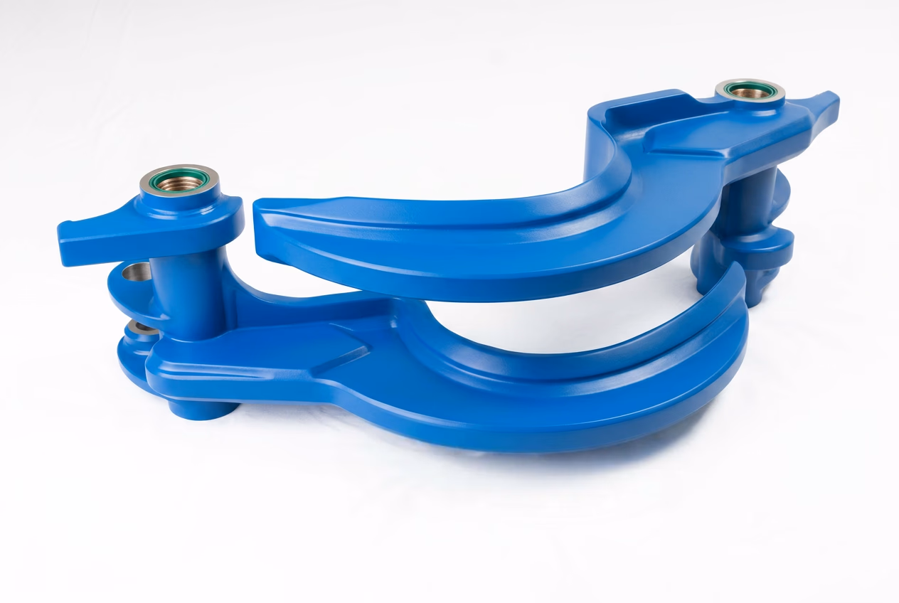 Conjunto Faca Inferior Casca Zero para Cabeçote Harvester 370E