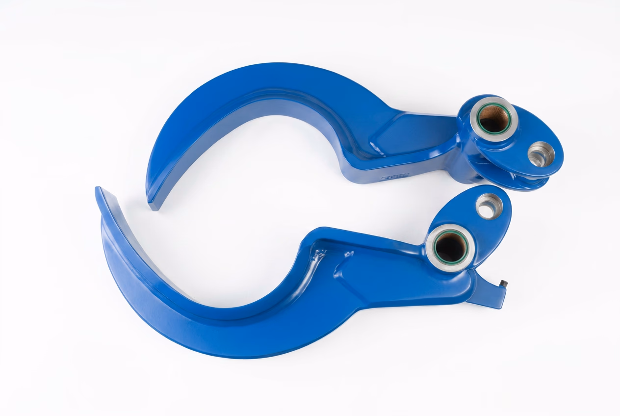 Conjunto Faca Inferior Casca Zero para Cabeçote Harvester 370E